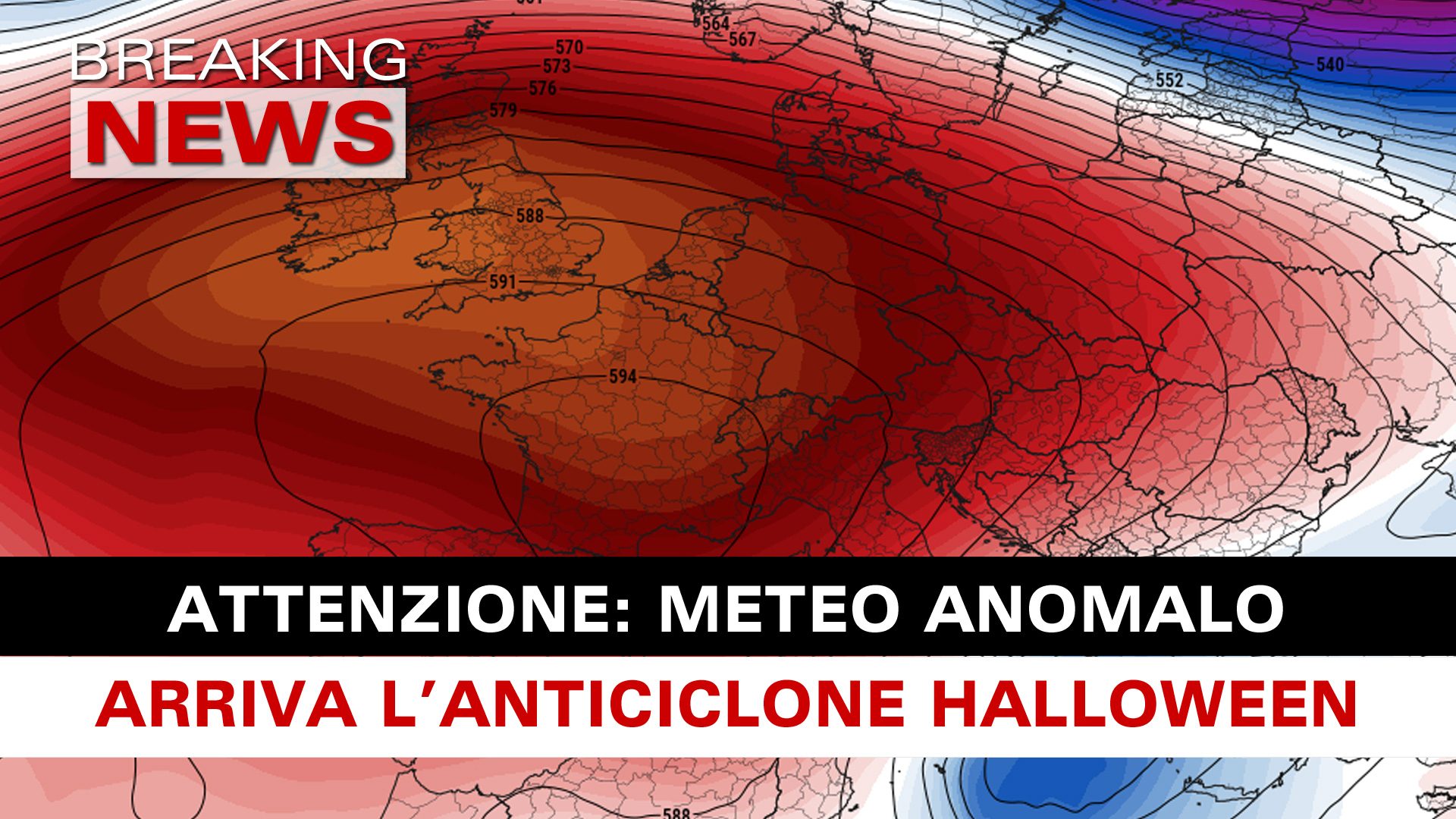 Meteo Anomalo Arriva L Anticiclone Halloween Breaking News Italia