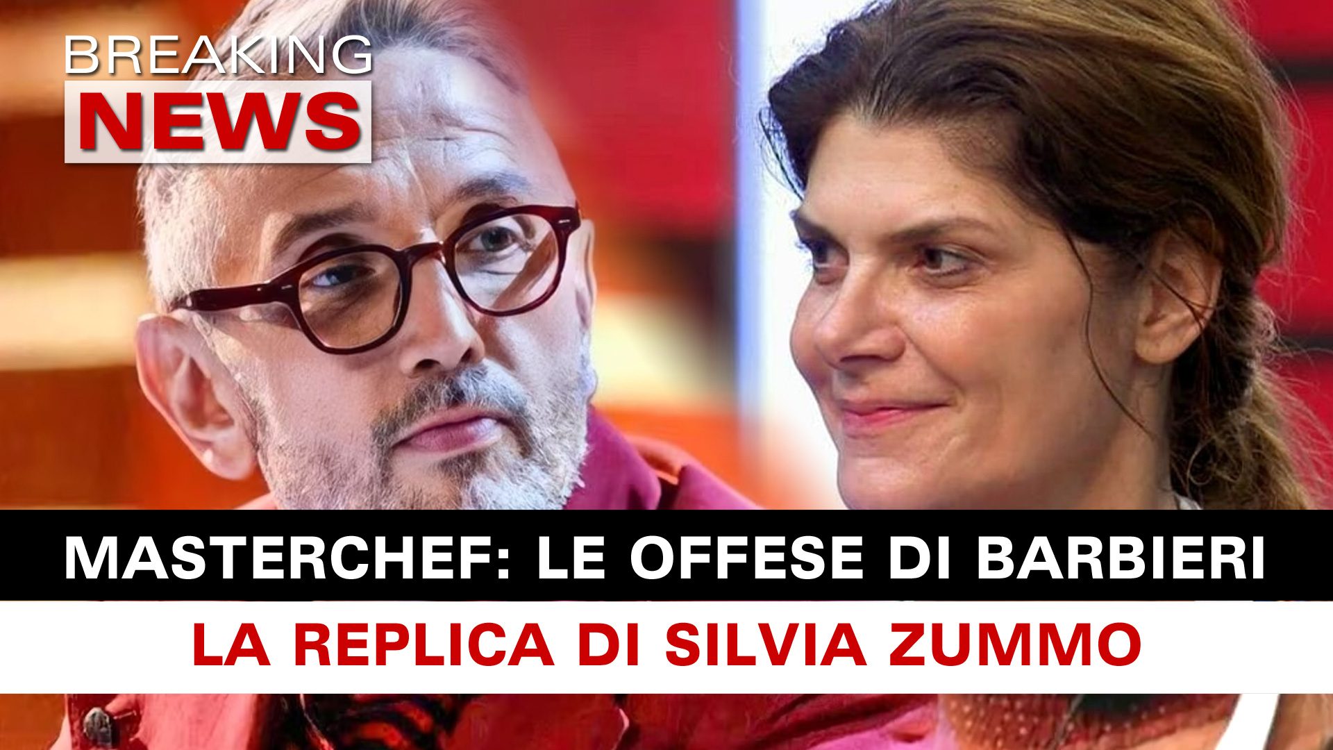 MasterChef 12 Le Offese Di Barbieri La Replica Di Silvia Zummo