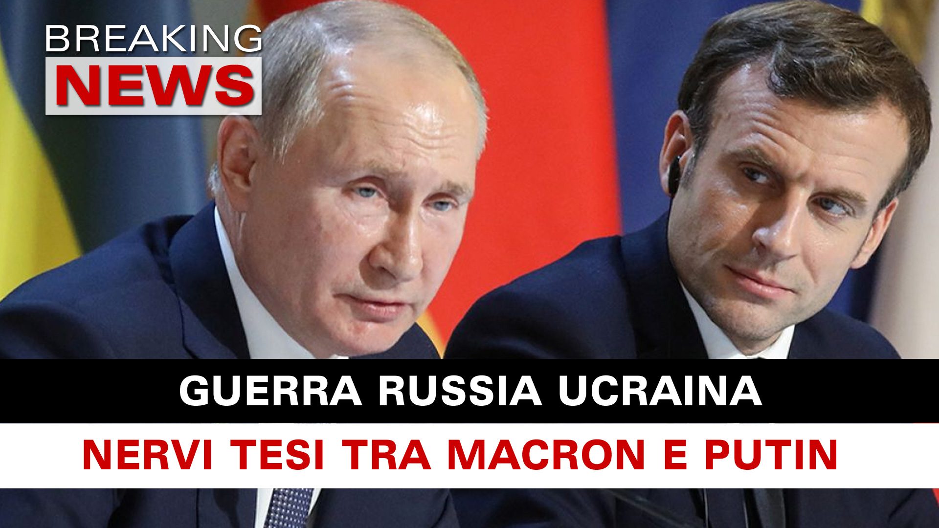 Guerra Russia Ucraina: Tesissimi I Rapporti Tra Macron E Putin ...