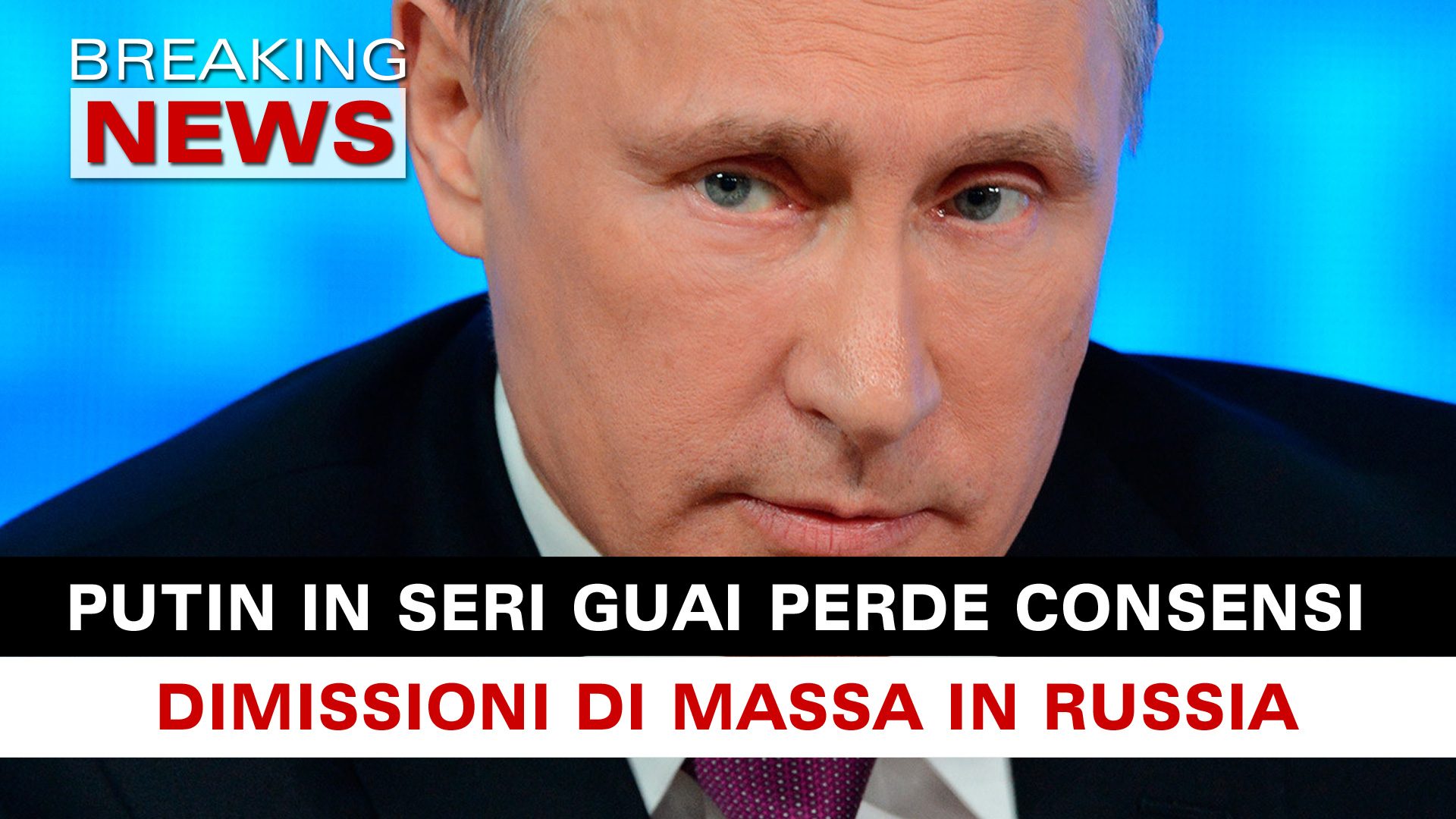 Putin In Seri Guai Dimissioni Di Massa Breaking News Italia