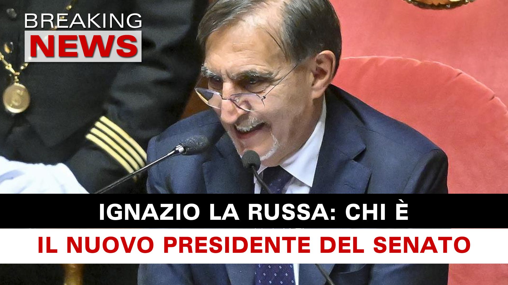 Ignazio La Russa: Chi è Il Nuovo Presidente Del Senato! - Breaking News ...