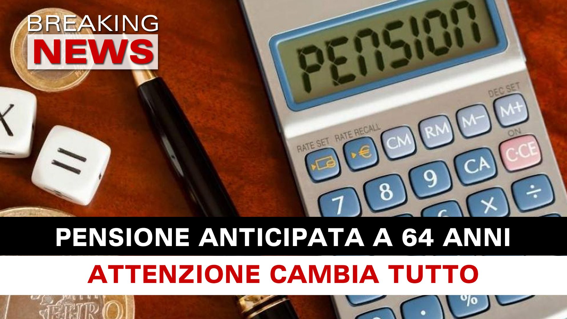 Pensione Anticipata: Attenzione Cambia Tutto! - Breaking News Italia