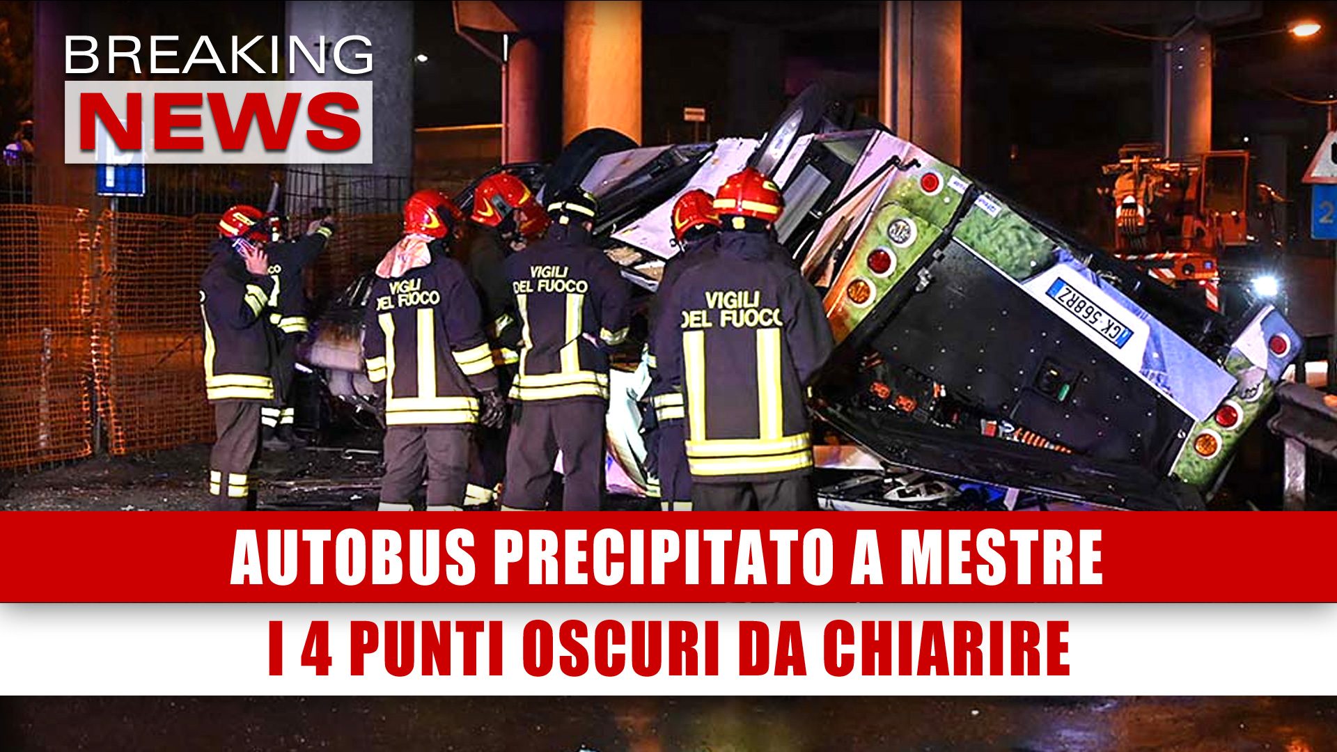 Bus Precipitato A Mestre: I 4 Punti Oscuri Da Chiarire! - Breaking News ...