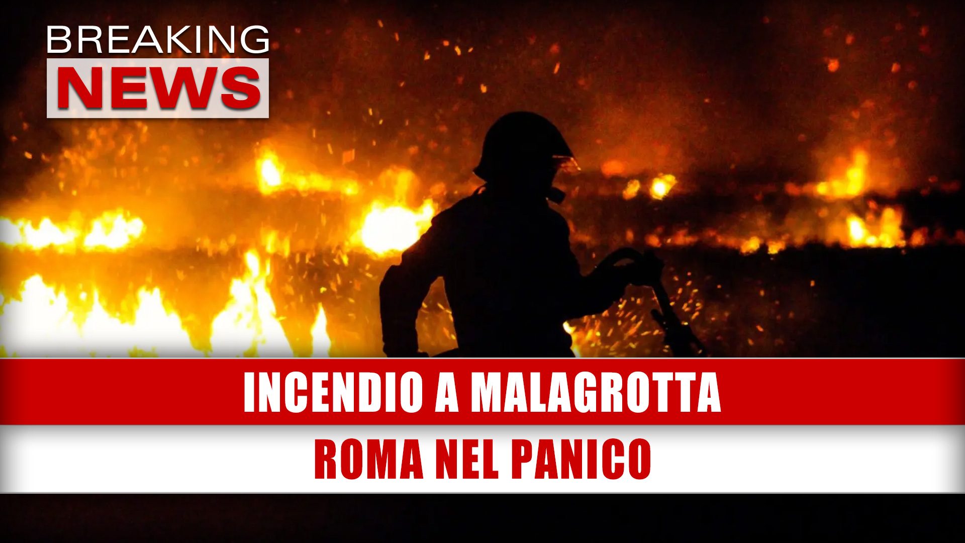 Incendio A Malagrotta Roma Nel Panico Breaking News Italia