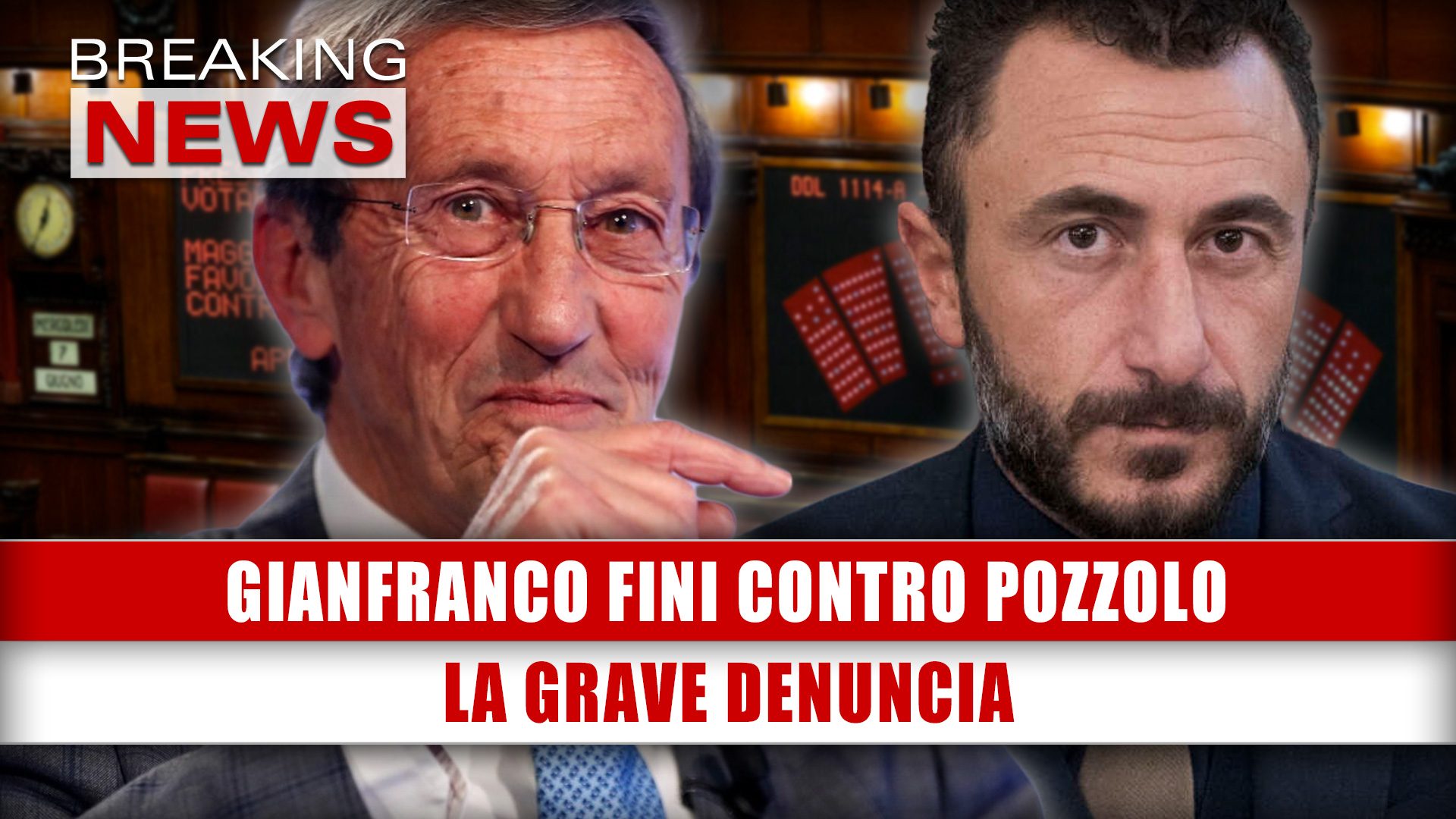 Gianfranco Fini Contro Pozzolo La Grave Denuncia Breaking News Italia