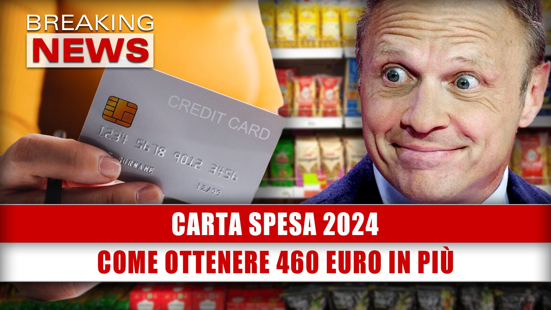 Carta Spesa 2024 Come Ottenere 460 Euro In Più Breaking News Italia