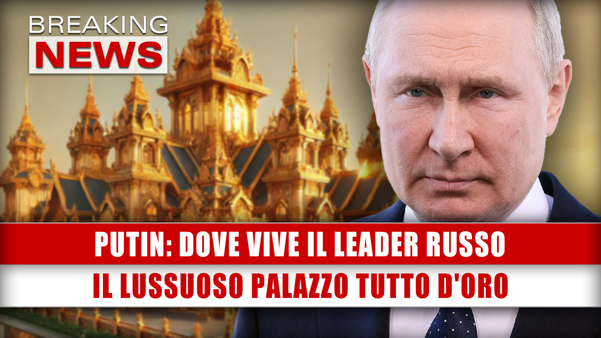 Putin, Dove Vive: Il Lussuoso Palazzo Tutto D'Oro!