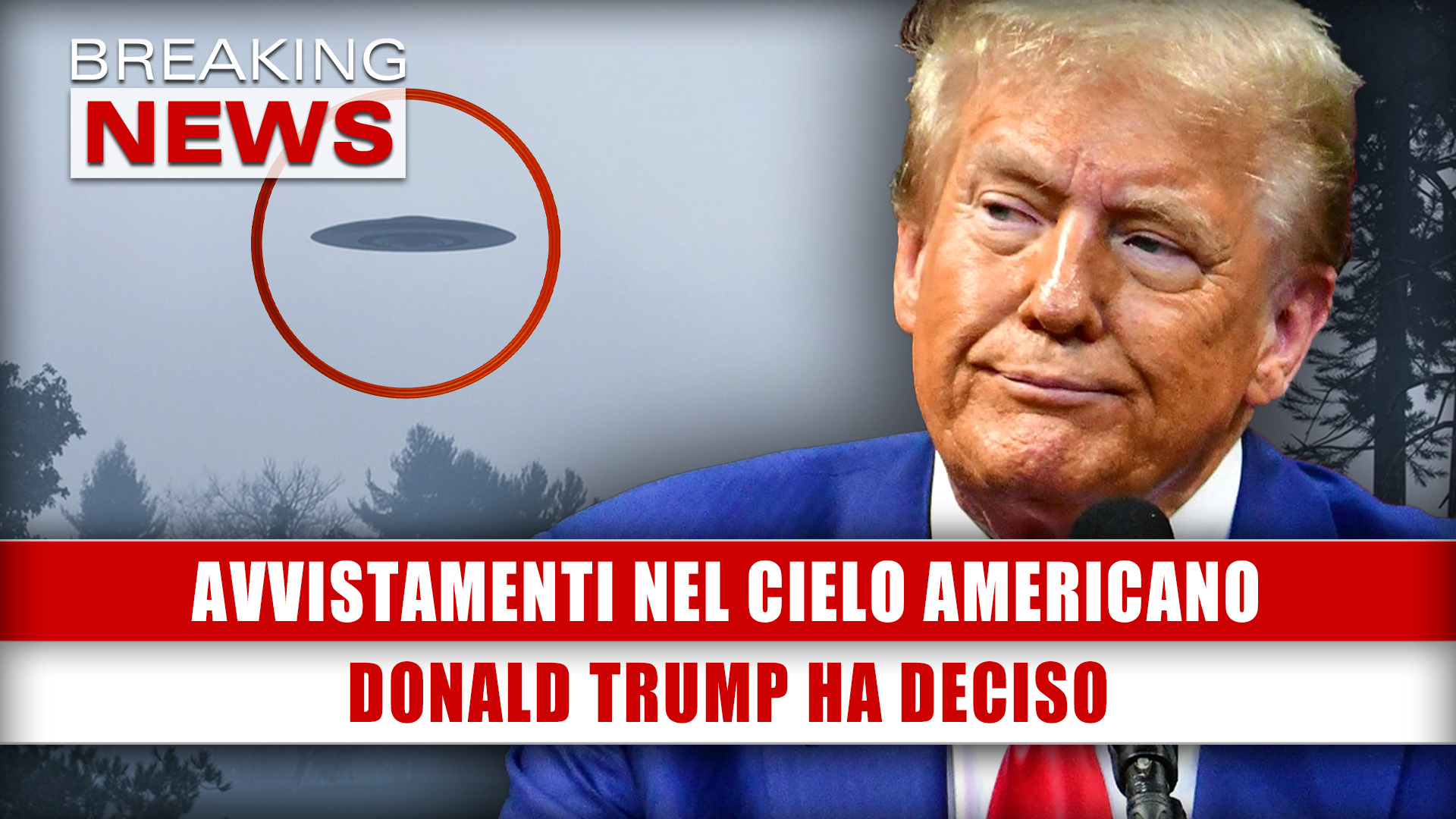 Avvistamenti Nel Cielo Americano: Donald Trump Ha Deciso!