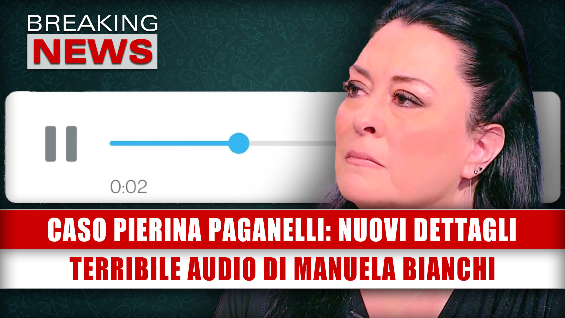 Caso Pierina Paganelli, Nuovi Dettagli: Terribile Audio Di Manuela Bianchi!