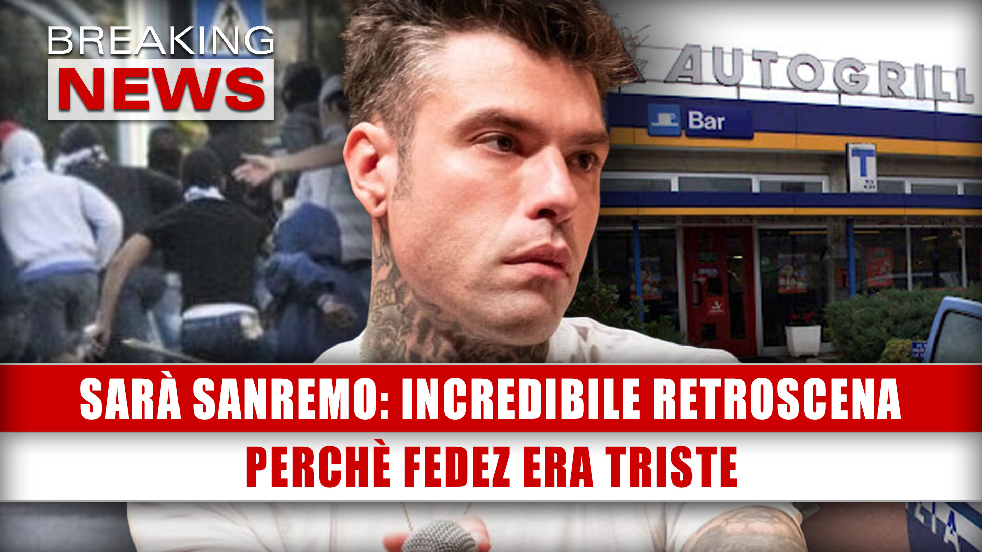 Sarà Sanremo, Incredibile Retroscena: Perchè Fedez Era Triste!