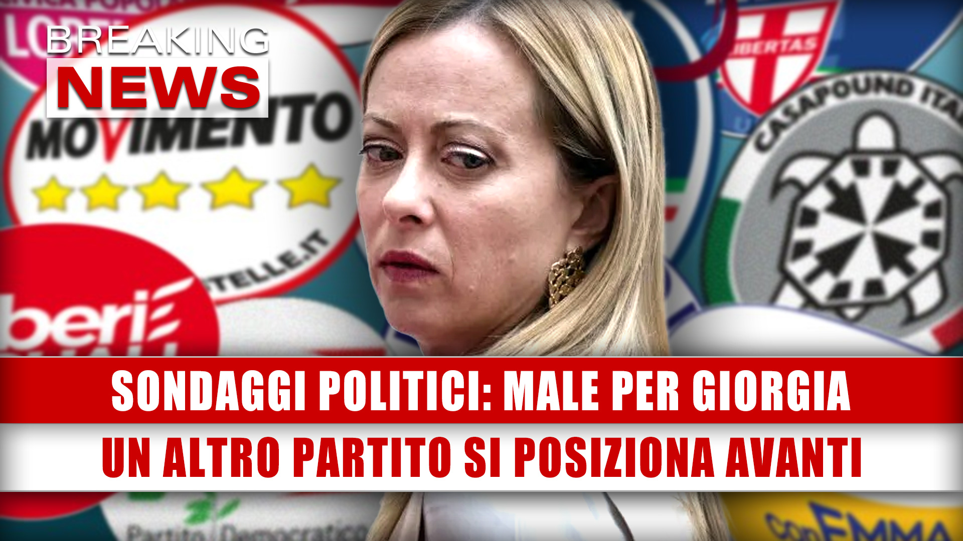 Sondaggi Politici, Male Per Giorgia: Un Altro Partito Si Posiziona Avanti!