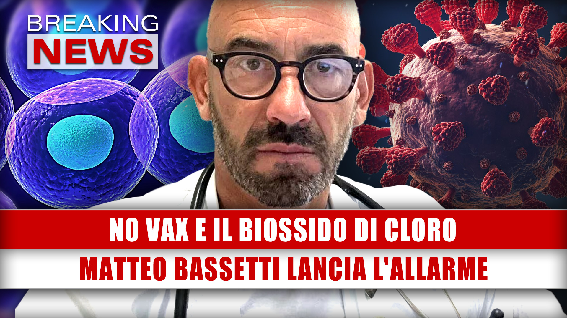 No Vax E Il Biossido Di Cloro: Matteo Bassetti Lancia L'Allarme!